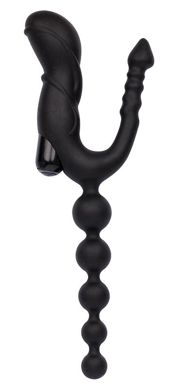 MENZSTUFF TRIPLE DEVIL VIBR. BUTTPLUG